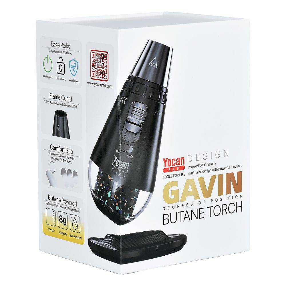 Yocan Red Gavin Single Jet Torch Lighter - Discreet Smoker