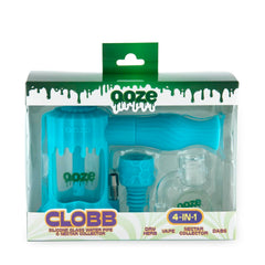Ooze Clobb Silicone Water Pipe and Dab Straw - Discreet Smoker