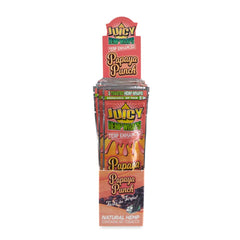 Juicy Jays Terp Enhanced Hemp Wraps 2pk Pouch 25ct POP Display - Discreet Smoker