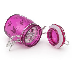 AIRTIGHT GLASS MOM'S STASH STORAGE JAR - Discreet Smoker