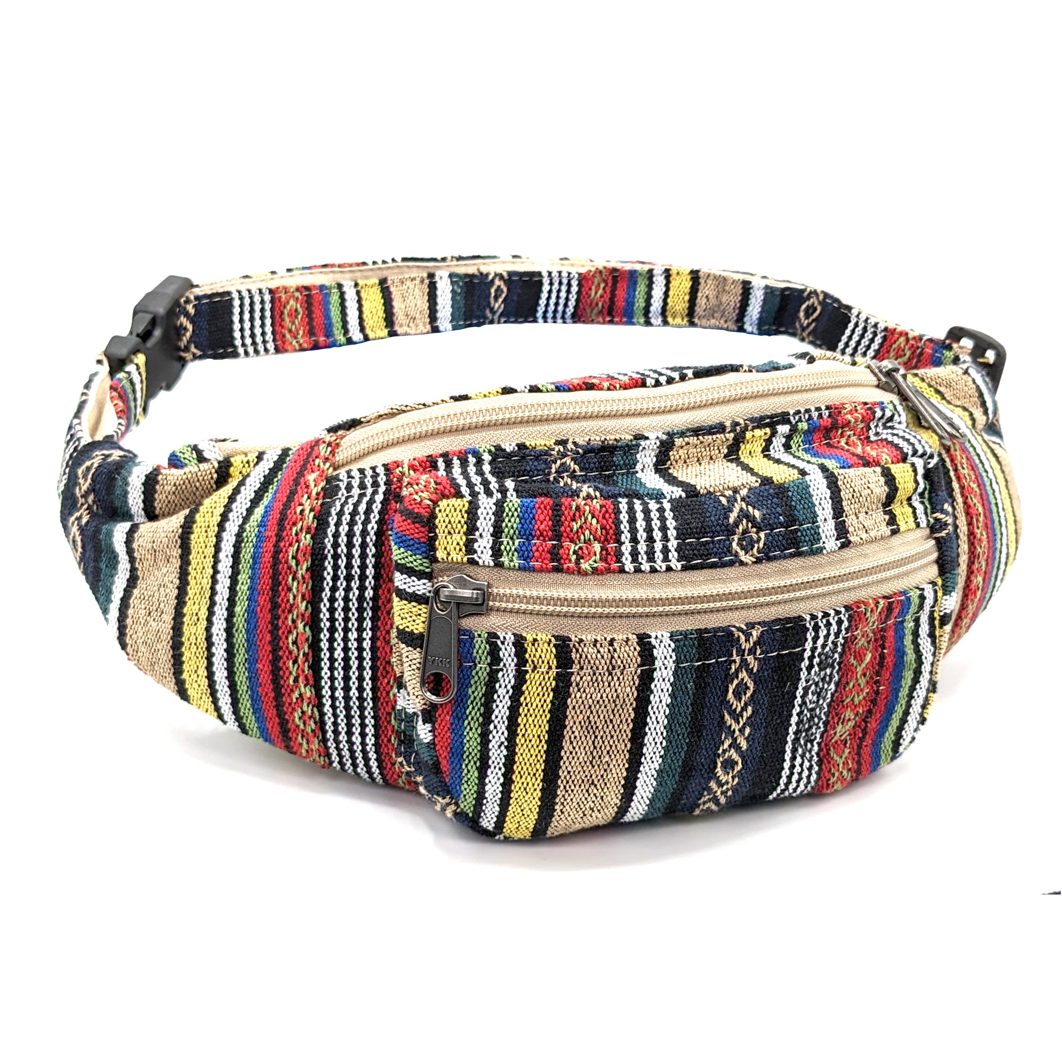 Core Hemp Boho Fanny Pack - Kushi - Discreet Smoker