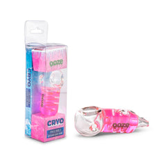 Ooze Cryo Freezable Glycerin Glass Bowl - Discreet Smoker