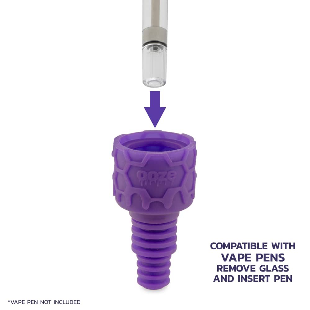 Ooze Echo Silicone Water Pipe - Discreet Smoker
