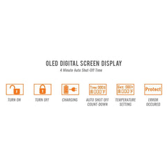 Ooze Drought Dry Herb Vaporizer Kit - Discreet Smoker