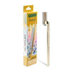 Ooze x Stache ConNectar - 510 Thread Dab Straw Vape Pen Attachment - Discreet Smoker