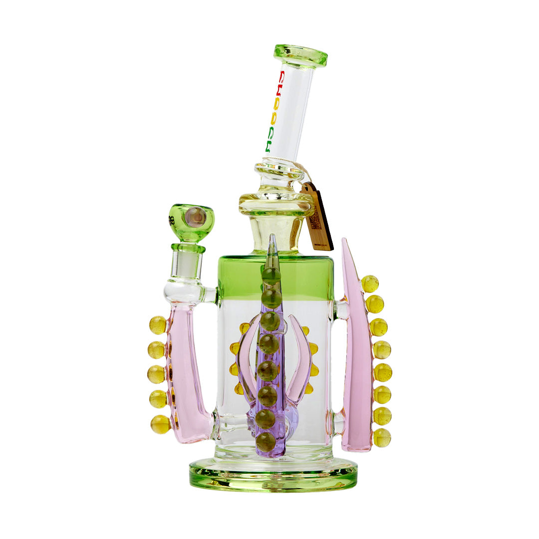 Cheech Glass 12" The Cheechs Speare Water Pipe - Discreet Smoker