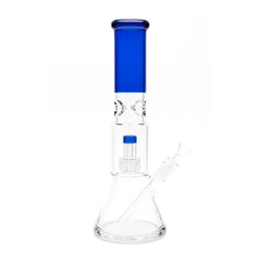 ARCTIC CYCLONE BEAKER BONG WITH MATRIX PERC & ICE PINCH - Discreet Smoker