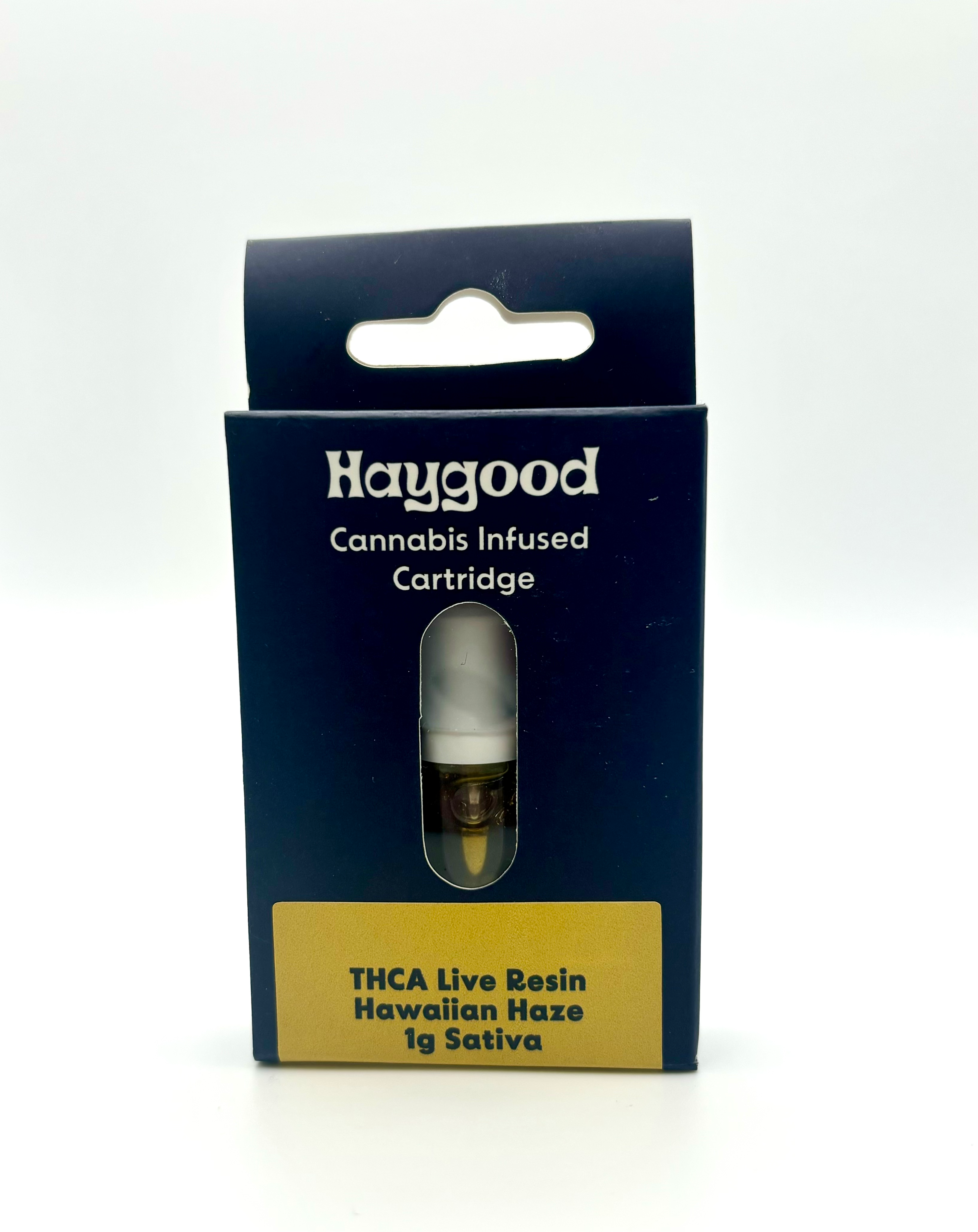 Artisan THCA Live Resin Cartridge: Hawaiian Haze (Sativa) - Discreet Smoker