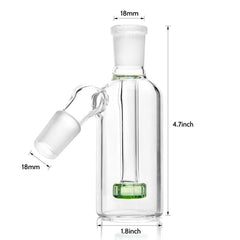 18mm Ash Catcher 45 Degree Green