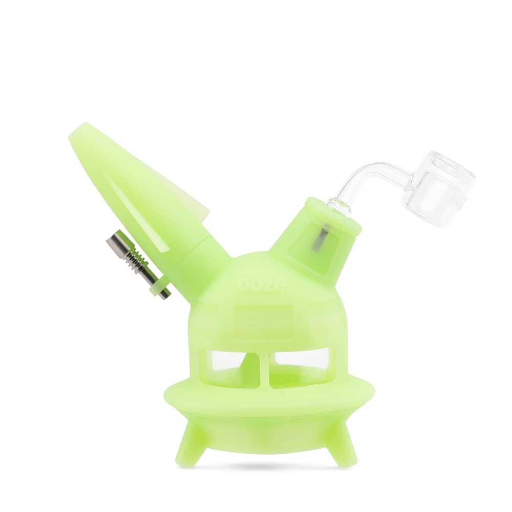 Ooze UFO Silicone Water Pipe - Discreet Smoker