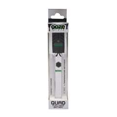 Ooze Quad 510 Thread 500 mAh Square Vape Pen Battery - Discreet Smoker