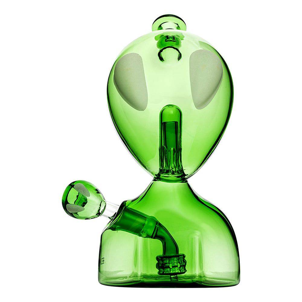 Hemper Alien Glass Water Pipe | 14mm F - Discreet Smoker