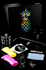 Large Locking Wooden Stash Box Set – Pineapple/Mandala/Tree - Discreet Smoker