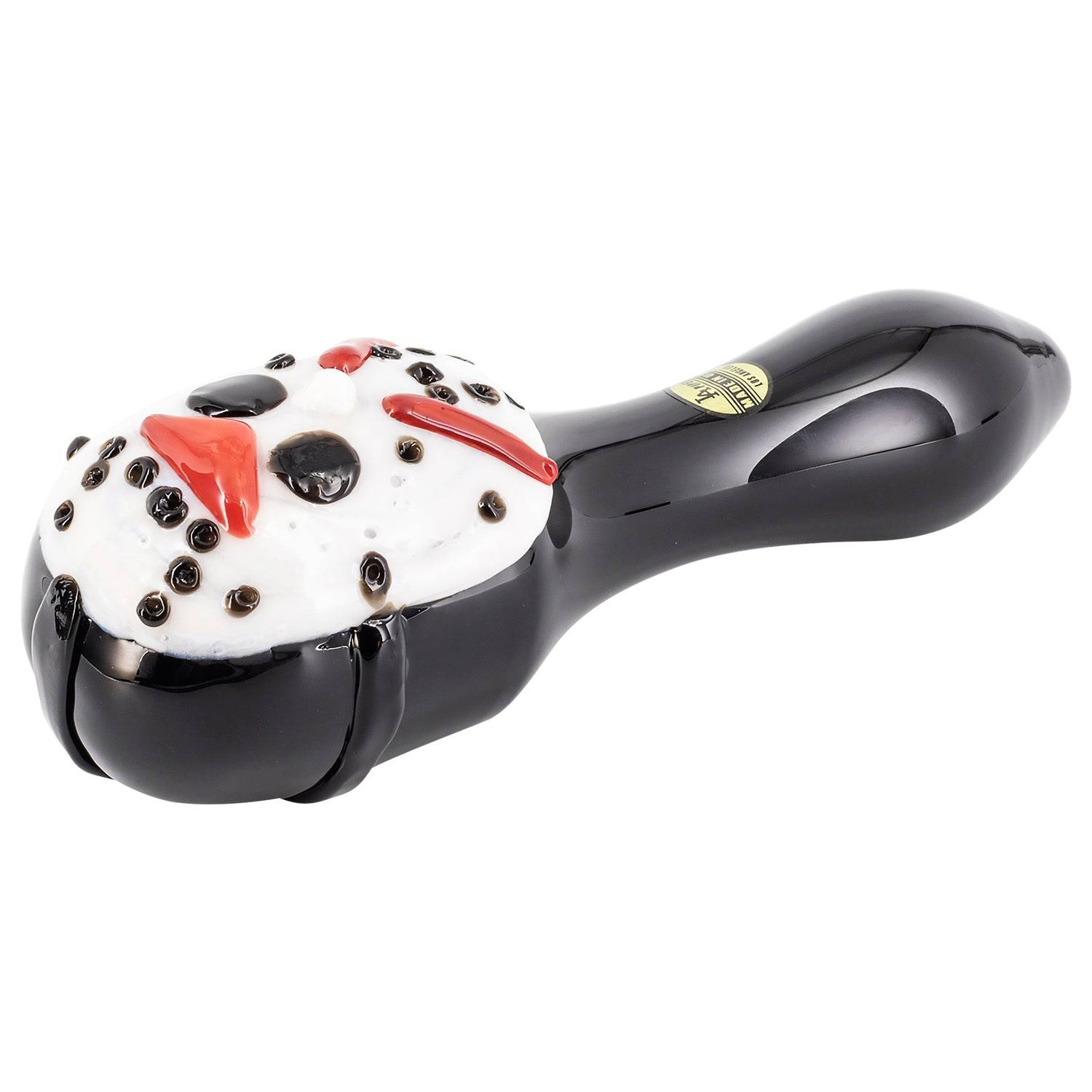 LA Pipes Jason Mask Killer Glass Pipe - Discreet Smoker