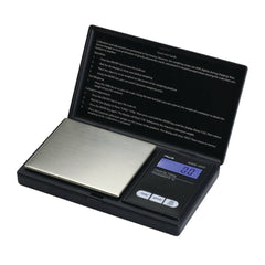 AWS Series Digital Pocket Scale - 1000g x 0.1g / Black - Discreet Smoker