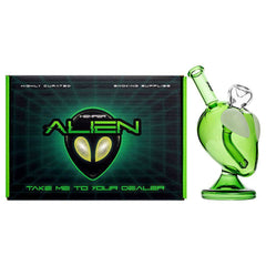 Hemper Alien Glass Water Pipe | 14mm F - Discreet Smoker