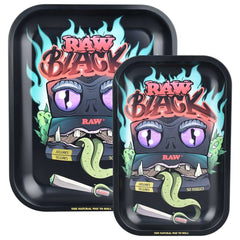 RAW Monster Metal Rolling Tray - Discreet Smoker