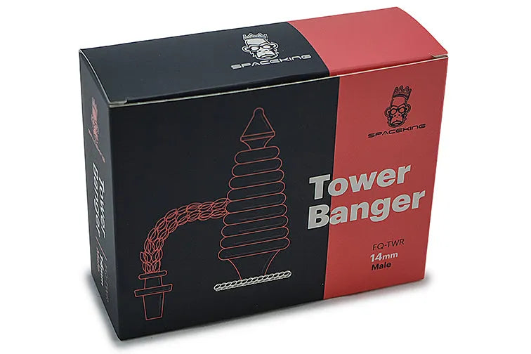 Space King Tower Banger - Handmade - Discreet Smoker