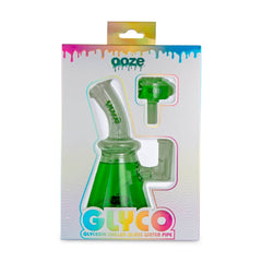 Ooze Glyco Bong Glycerin Chilled Glass Water Pipe - Discreet Smoker
