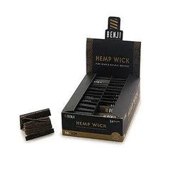 Benji - Hemp Wick (10ft): Your 100% Natural Match And Lighter Alternative - Discreet Smoker