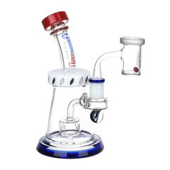 Grateful Dead x Pulsar Lightning Bell Dab Rig Set - 7.5" / 14mm F - Discreet Smoker