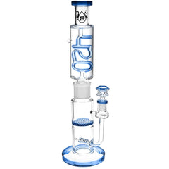 Pulsar 420 Design Glycerin Stacker Water Pipe | 13.75" | 14mm F - Discreet Smoker