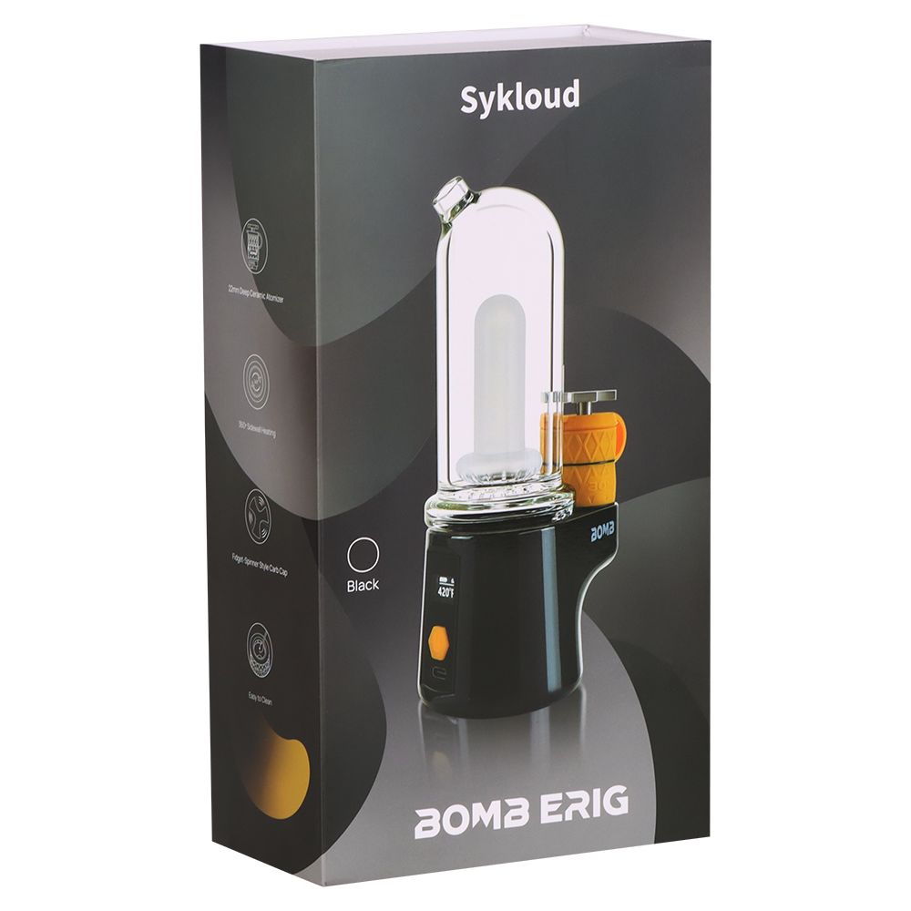 BOMB Sykloud eRig Portable Electric Dab Rig | 3500mAh - Discreet Smoker