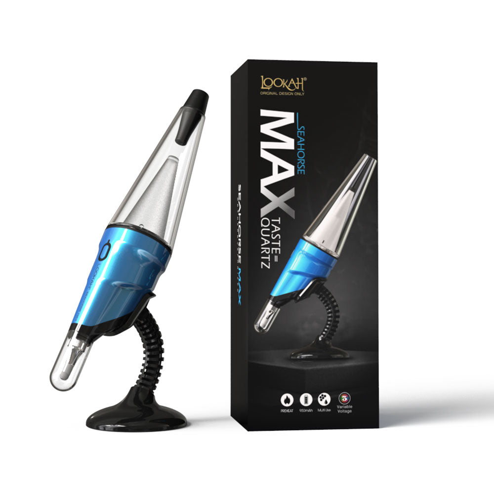 Lookah Seahorse Max Electric Dab Pen w/ Perc - Discreet Smoker