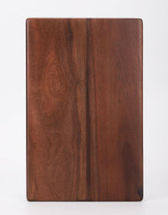 Black Walnut Rolling Tray 11"X7" Tray Rolling Tray Set with Cleaning Brush and Scoop Card - Accessories for Rolling Papers, Grinders - Tray with Smooth Rounded Edges