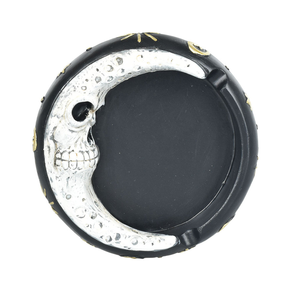 Scary Skull Moon Ashtray | 4.5" - Discreet Smoker