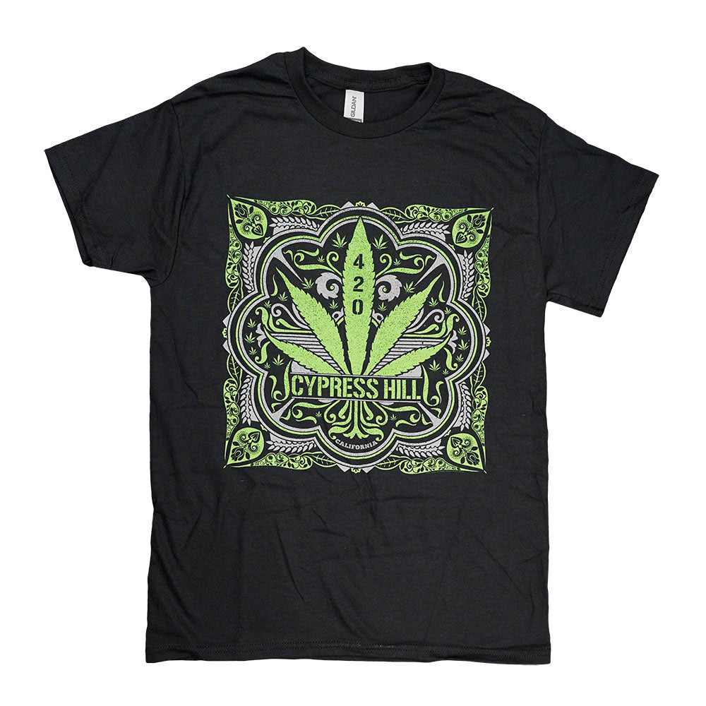 Brisco Brands Cypress Hill Leaf T-Shirt - Discreet Smoker