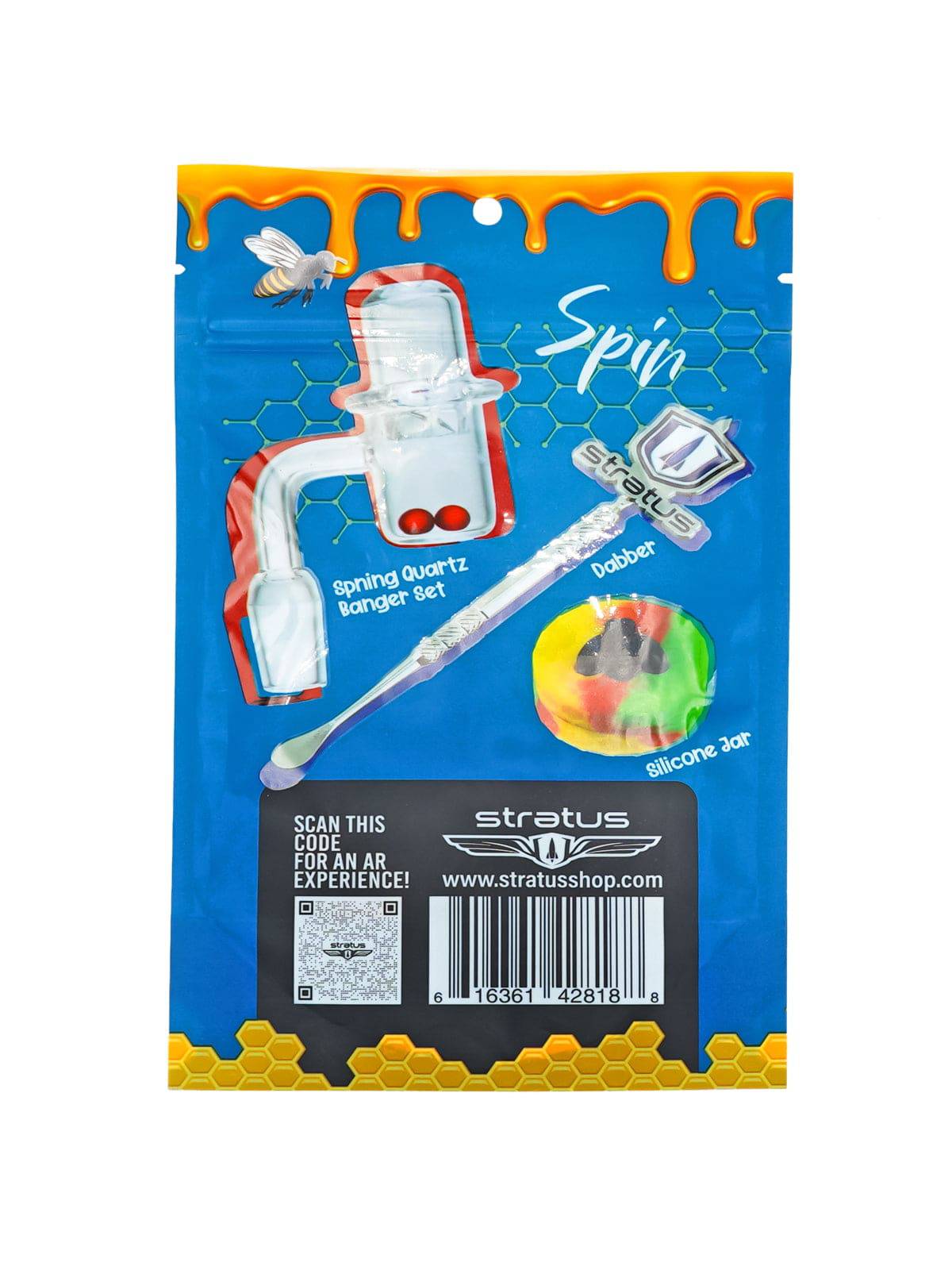 Stratus "Spin" Quartz Banger Kit - Discreet Smoker