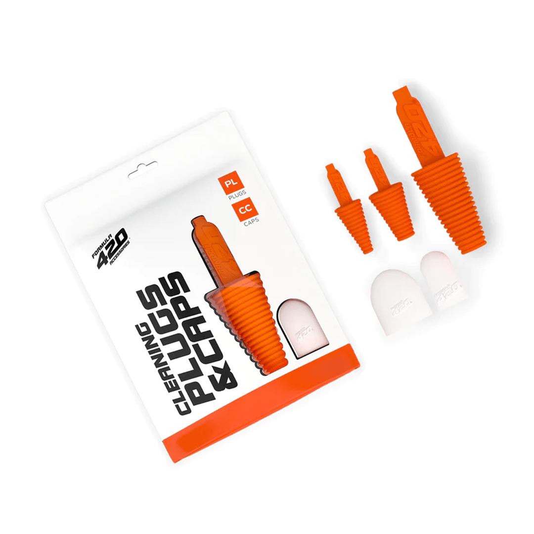 Formula 420 Cleaning Plugs & Caps - Discreet Smoker