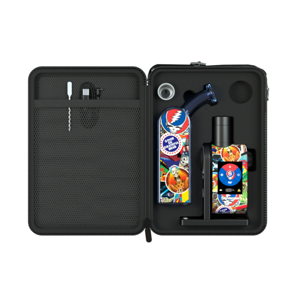 Grateful Dead Modul + Dok Deluxe Travel Set - Legacy Patchwork - Discreet Smoker