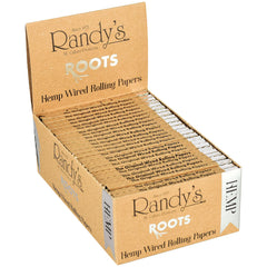 Randy's Roots Wired Organic Hemp Rolling Paper - Discreet Smoker