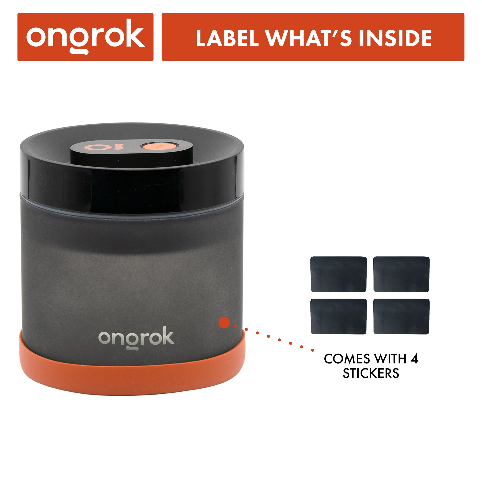 Ongrok Vacuum Pump Jar - Discreet Smoker