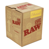 500PC BOX - RAW Ethereal Cones - 1 1/4 - Discreet Smoker