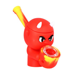 Little Devil Secret Stash Silicone Hand Pipe - 4" - Discreet Smoker