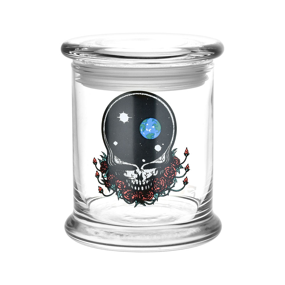 Grateful Dead x Pulsar Pop Top Jar - Space Your Face / 1/2oz - Discreet Smoker