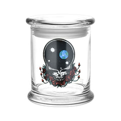 Grateful Dead x Pulsar Pop Top Jar - Space Your Face / 1/2oz - Discreet Smoker
