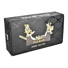 Pulsar Half-Pipe Skateboard Ramp Dry Ceramic Pipe - 10.5" - Discreet Smoker