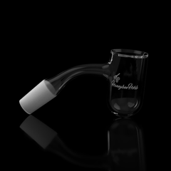 HONEY BEVEL DEEP BOWL QUARTZ BANGER - 45° DEGREE | BL - Discreet Smoker