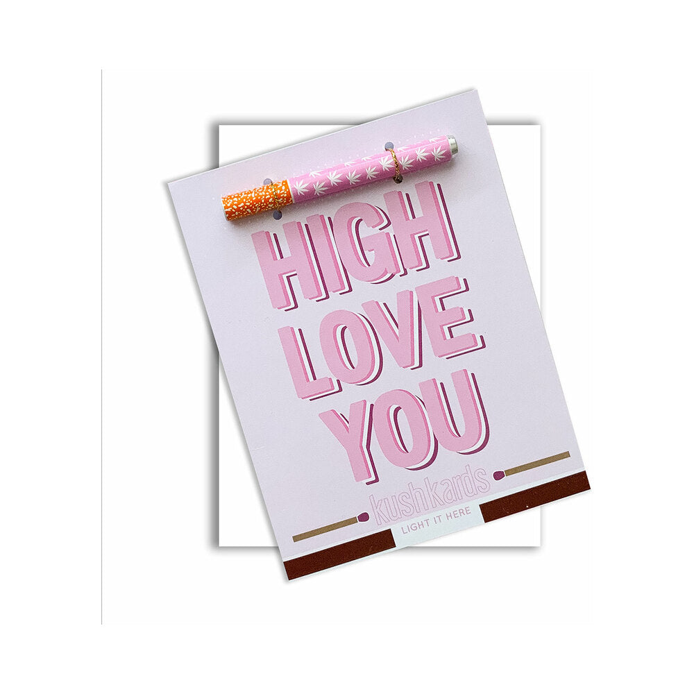 High Love You One Hitter Kard - Discreet Smoker