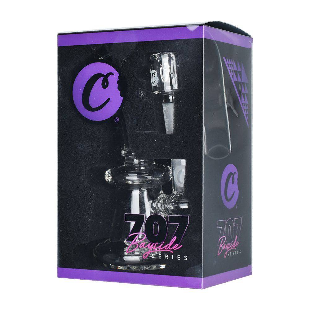 Cookies Bayside Series 707 Glass Water Pipe - 6" / 14mm F - Discreet Smoker
