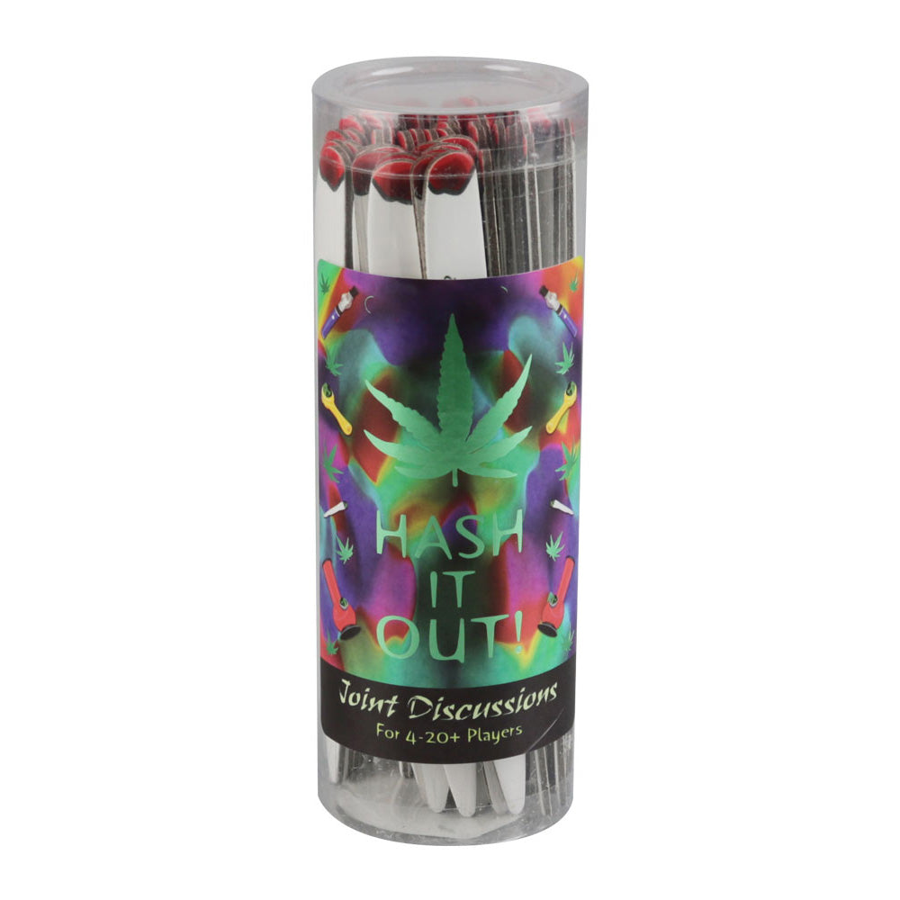 Hash It Out! Joint Discussion Game - Discreet Smoker