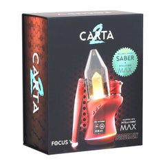Focus V CARTA 2 eRig MAX Oil Atomizer & Saber Hot Knife Bundle | 2000mAh - Discreet Smoker