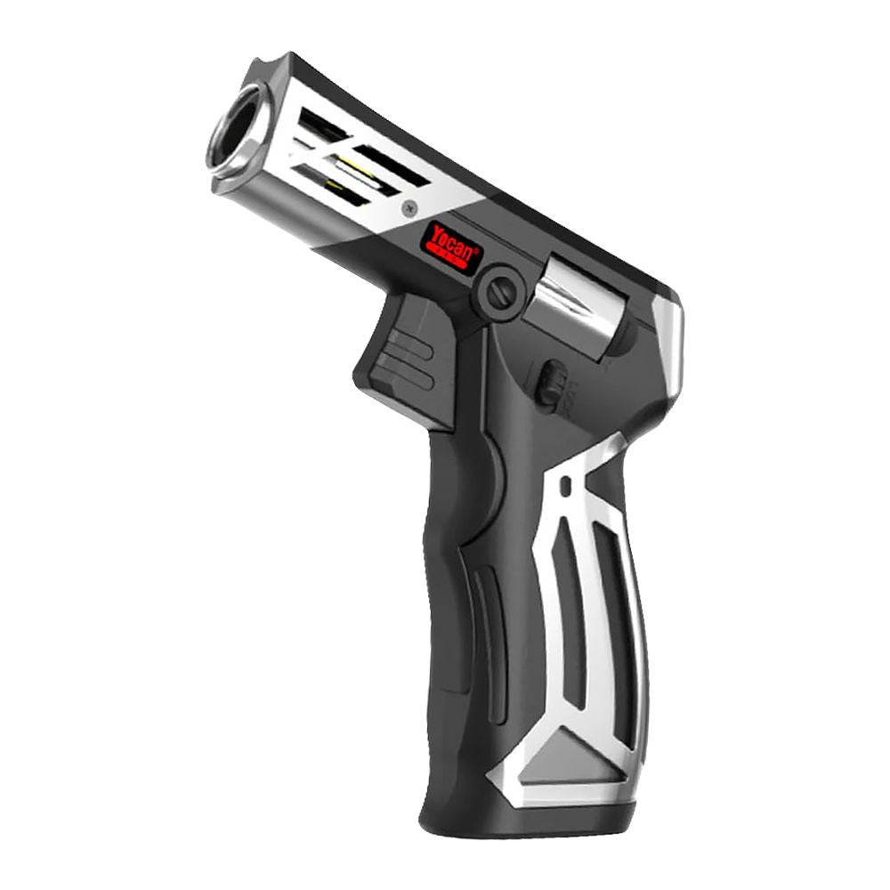 Yocan Red Diablo Single Jet Torch Lighter | 6.2" - Discreet Smoker
