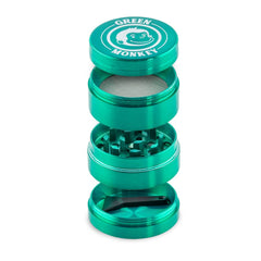 Green Monkey Grinder - Capuchin 4pc - 40mm - Discreet Smoker