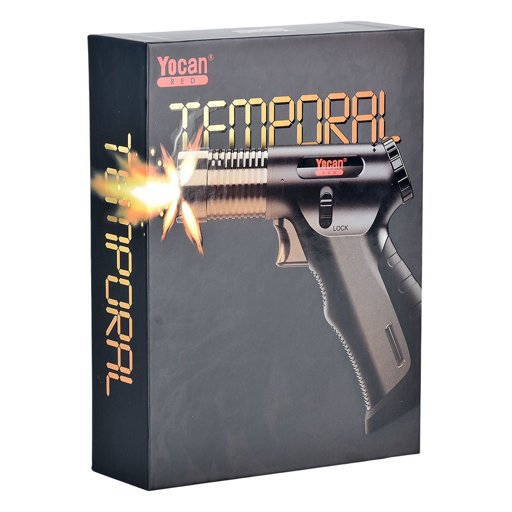 Yocan Red Temporal Single Jet Torch Lighter - Discreet Smoker