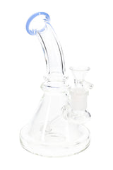 Clear Stemless Beaker Bong “Matrix Mini” – Matrix Stem – 7½″